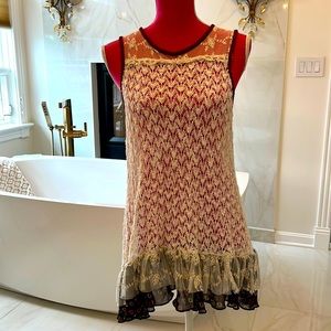 BKE crocheted sweater